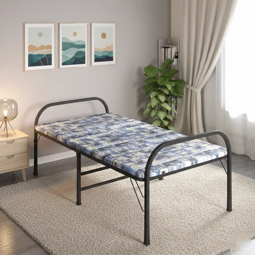 01 Folding Bed With Mattress