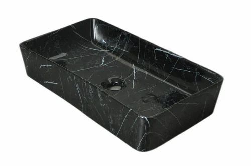 Black Ceramic Wash Basin