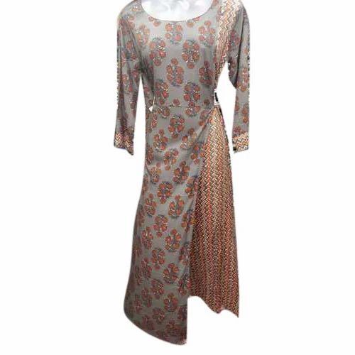 Designer Rayon Kurti - Bust Size: .