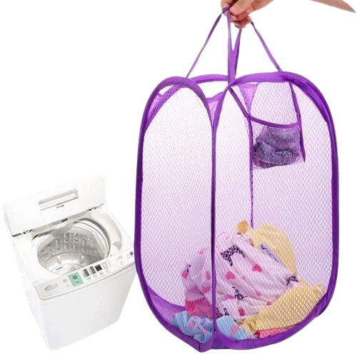 Mesh Net Laundry Basket