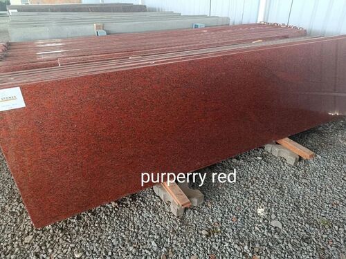 Red Purpary Granite Slab