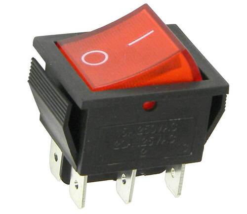 Rocker Switch - Contact Resistance: 120 Milliohm (MÏ)