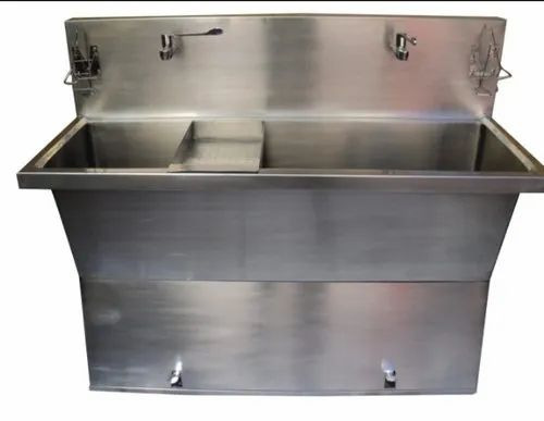 Scrub Station Foot Operated