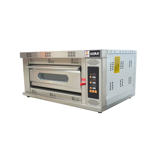 Single Deck Double Tray Pizza Baking Oven