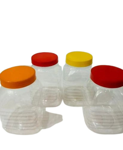 Square Pet Cosmetic Jar