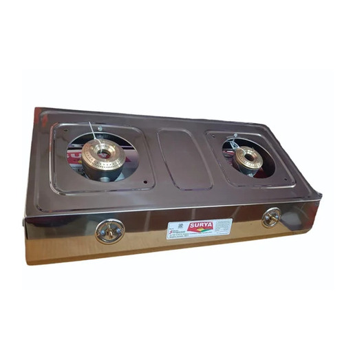 SS Domestic 2 Burner Gas Stove