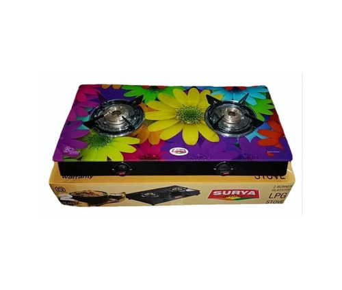 Surya Deluxe Glass Top Gas Stove