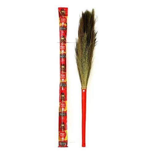 480 Gm Red Grass Broom