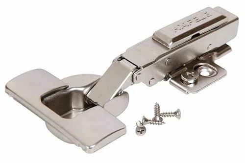 Silver Soft Closing Door Hinge