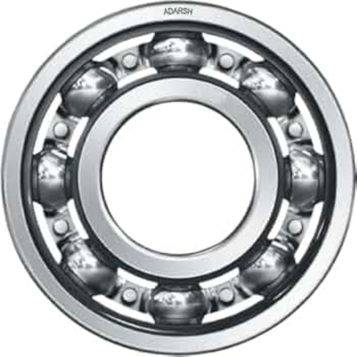 Stainless Steel Ball Bearing - Single Row, Silver, Sealed Groove | Heavy Load, Grease Lubrication, Water Proof, Rust Proof, High Heat Resistant