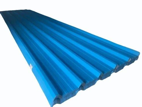 10x3.5 Feet Blue Roofing Sheet