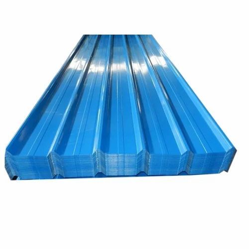 14x 3.5 Feet Blue Color Coated Roofing Sheet