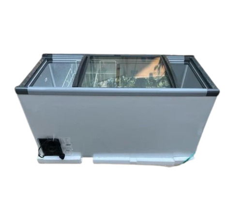 Glass Top Ice Cream Deep Freezer