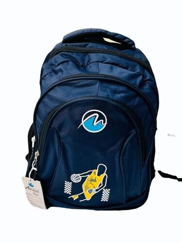 Lightweight Navy Blue School Backpack