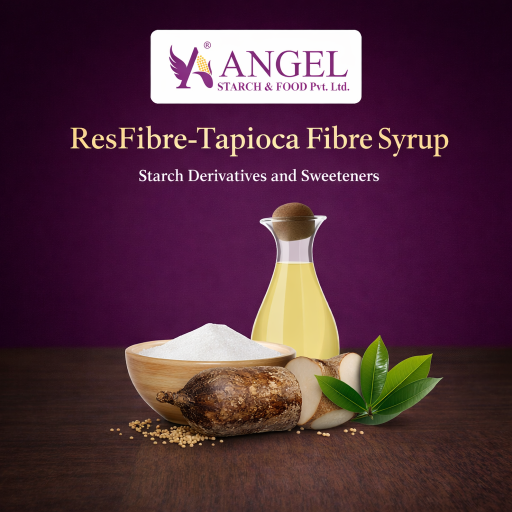 Resistant Dextrin Soluble Tapioca Fiber Syrup Angel Resfibre