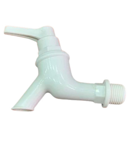 White Pvc Bib Cock