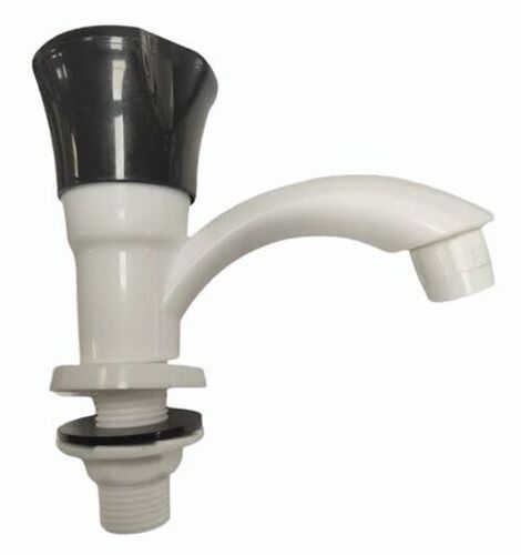 White Pvc Pillar Cock Tap
