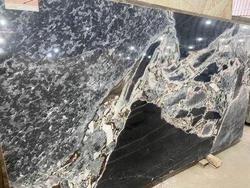 Black Ocean Marble Slabs