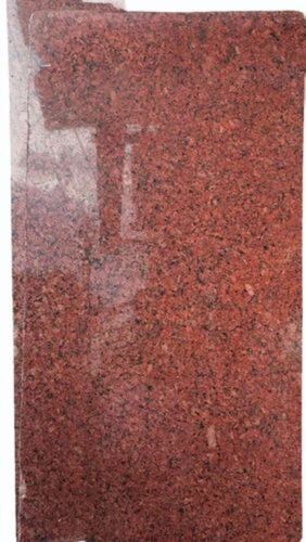 Polished Red Granite Slab
