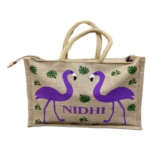 Printed Jute Bag