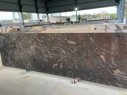 River Brown Granite Slab
