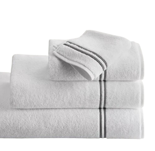 White Cotton Bath Terry Towel - 27x54 Inches, 300Gsm, White | Soft, Quick Dry, Machine Washable