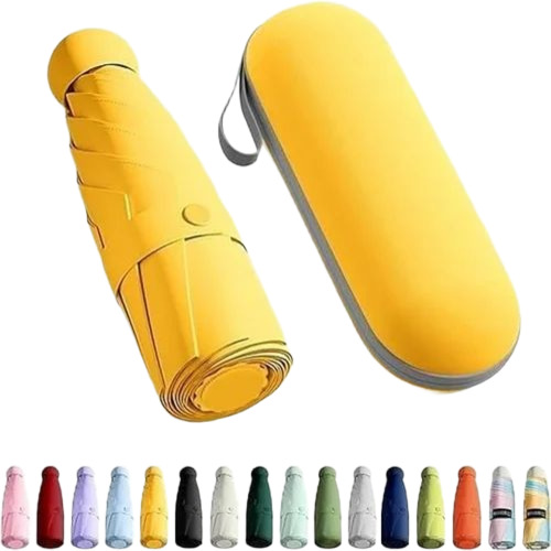 Yellow 2 Fold Umbrella
