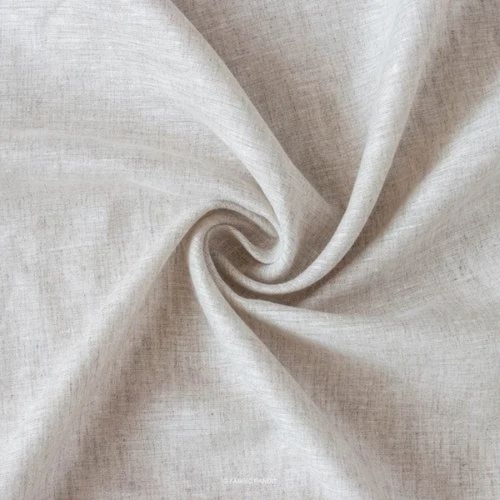 25 Lea White Linen Fabric 