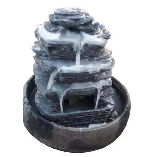 Black Granite Stone Fountain