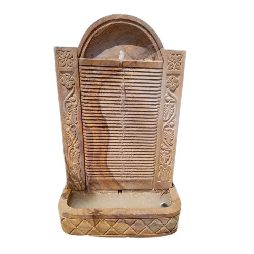 Brown Wall Water Fountain