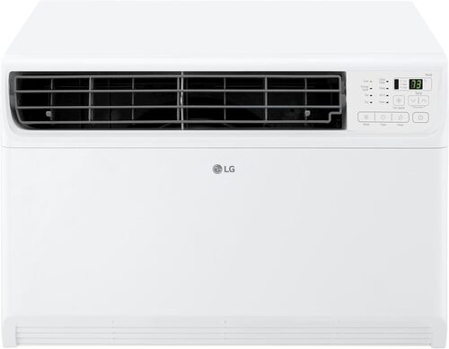 LG 14000 BTU Window Air Conditioner Energy Saving Dual Inverter Remote Control WiFi Enabled Works w/LG ThinQ, Alexa Washable Filer Ultra-Quiet Cools 700 Sq.Ft. for Large Room AC Unit White LW1522FVSM