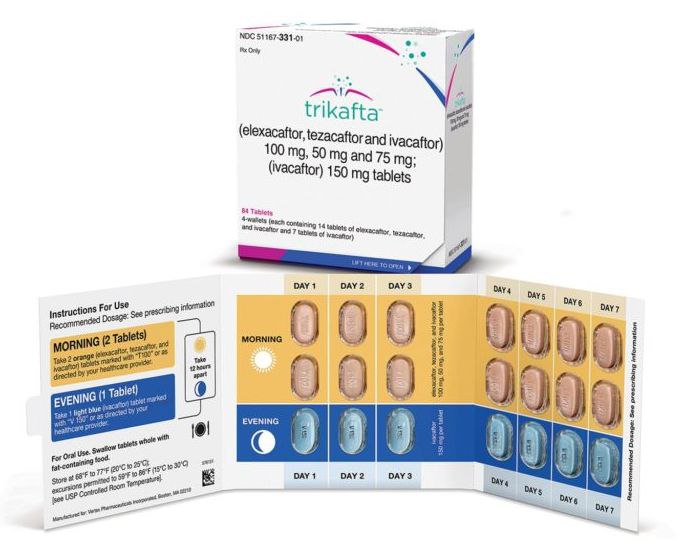 Trikafta Tablets - Packaging Type: Box
