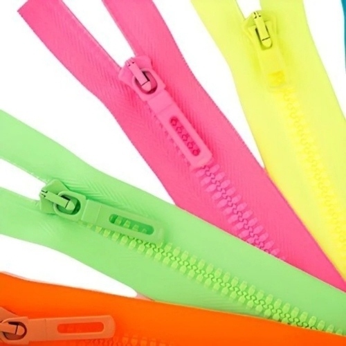 Vislon Colored Plastic Zipper