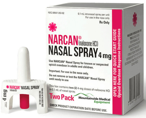 4mg Narcan Nasal Spray