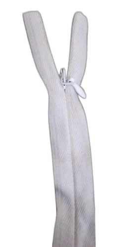 8inch White Cotton Zipper