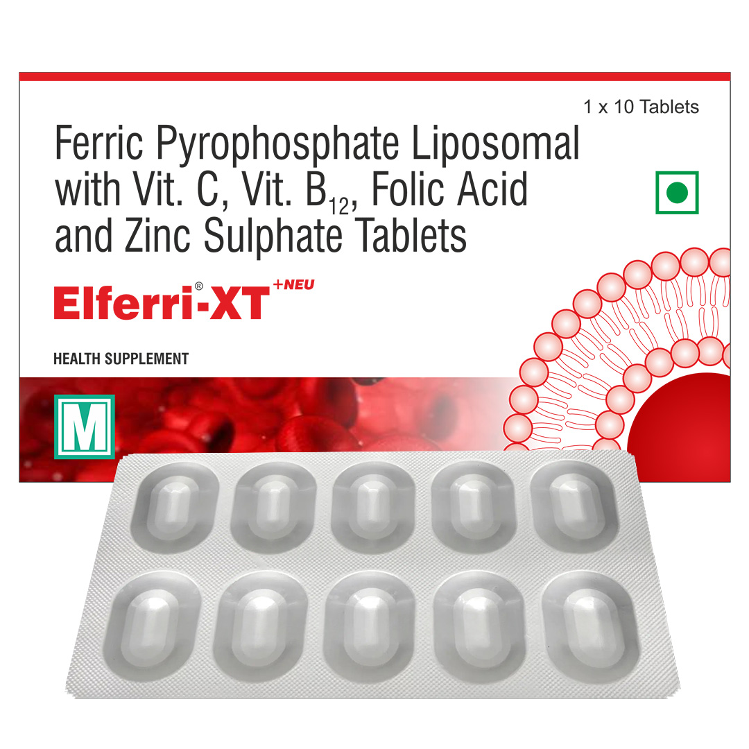 Ferric Pyrophosphate Liposomal Iron Tablets (elferri Xt) - Brand Name: Elferri