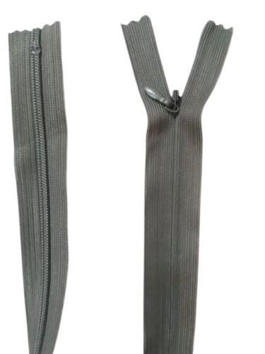 Gray Nylon Zipper