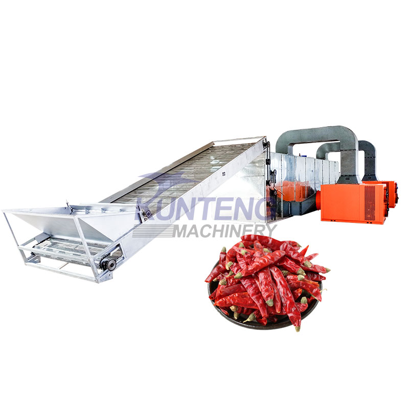 Industrial Red Chili Pepper Drying Machine - Color: Customized
