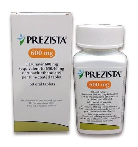 Prezista 800 Mg And 600 Mg Tablets