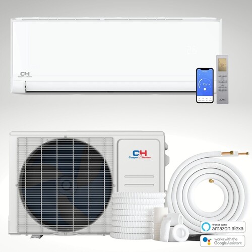 SAMMY 30000 BTU Single Zone Wall Mount 230V R454B Ductless Mini Split AC Heat Pump