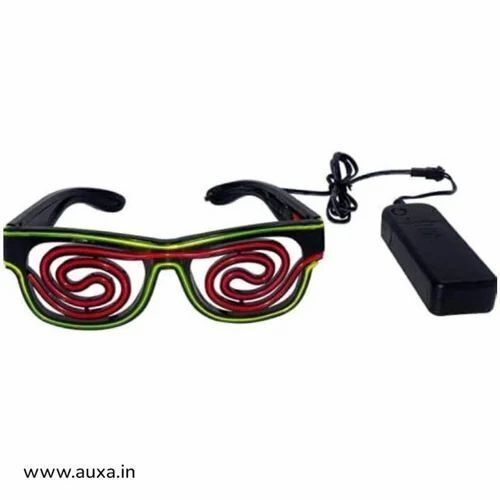 Spiral Led Party Sunglasses