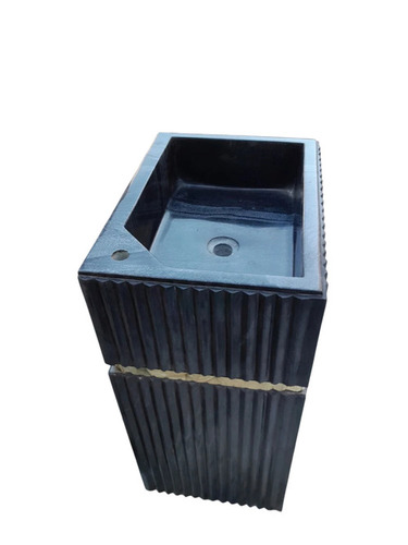 Black Granite Stone Wash Basin