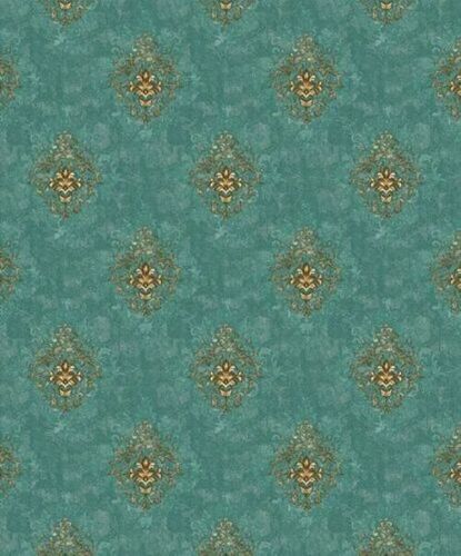 Green Iris Economical Vinyl Wallpaper