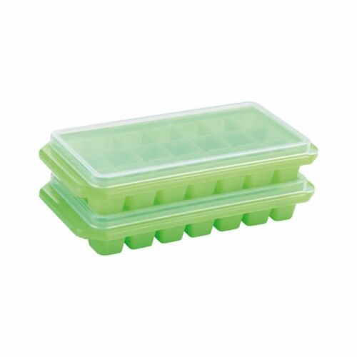 Joyo Green Plastic Icy Ice Lid Tray