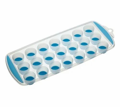 Joyo Pop Up Round Ice Cube Tray With Lid
