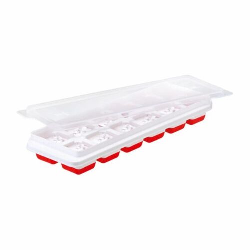 Joyo Red Plastic Icy Ice Lid Tray
