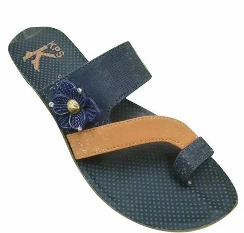 Ladies Casual Pu Slipper