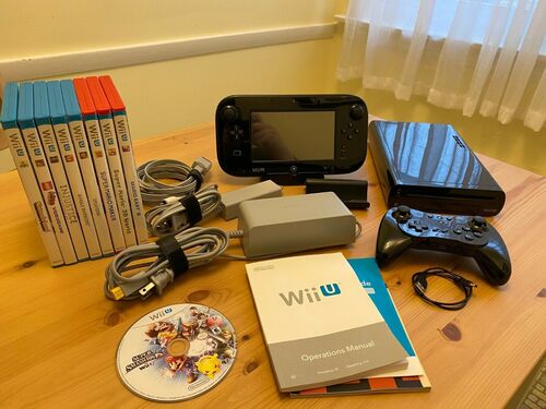 New Quality Nintendo Wii U Super Mario 3D World Deluxe Edition + 2 Games on disc +
