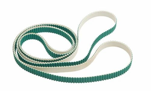 Paz Timing Belt - Rubber 40mm x 1000mm, Green, XH Pitch Trapezoidal Teeth for Conveyors
