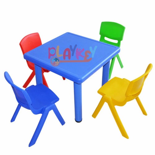 Plastic Play School Table Set